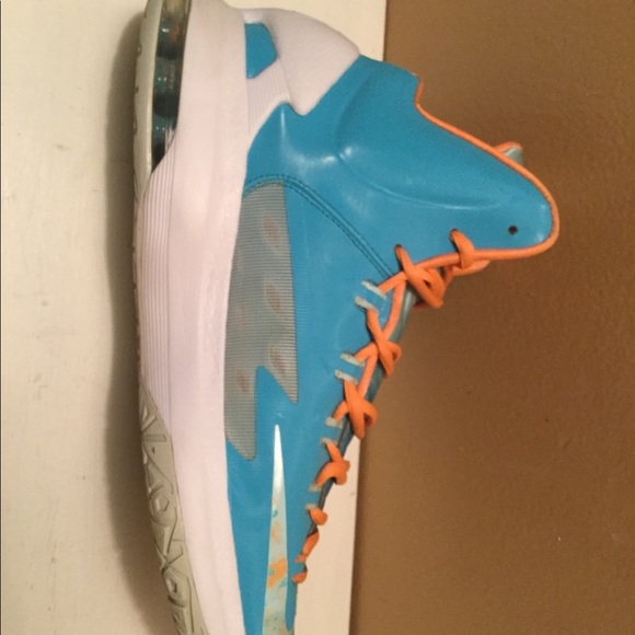 Nike Kevin Durant Easter Turquoise Blue Orange KD - Picture 6 of 8